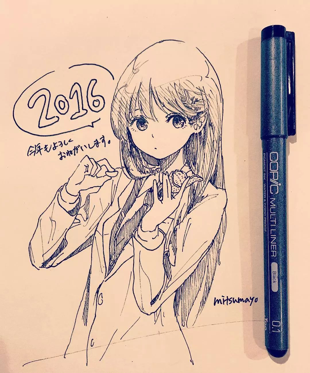 临摹完这组动漫插画,老师再也不用担心我画不好!