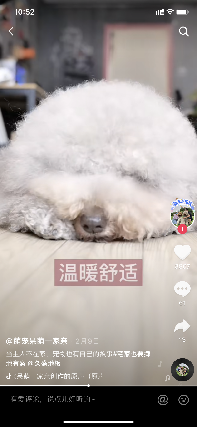 曝光量超10亿！久盛地板玩爆全民春节宅家dou模式