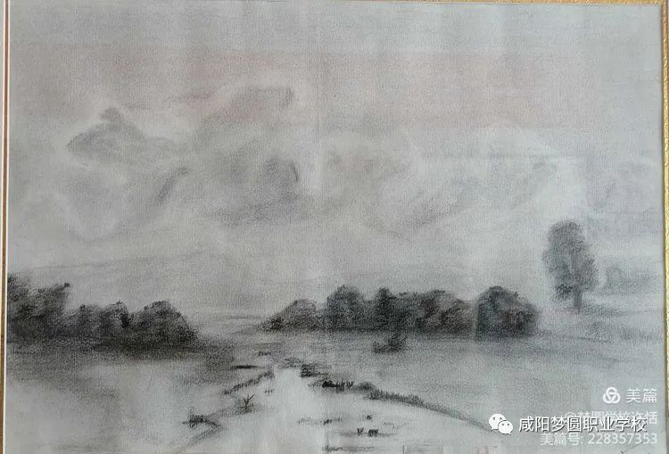咸阳梦圆职业学校——学生绘画作品展