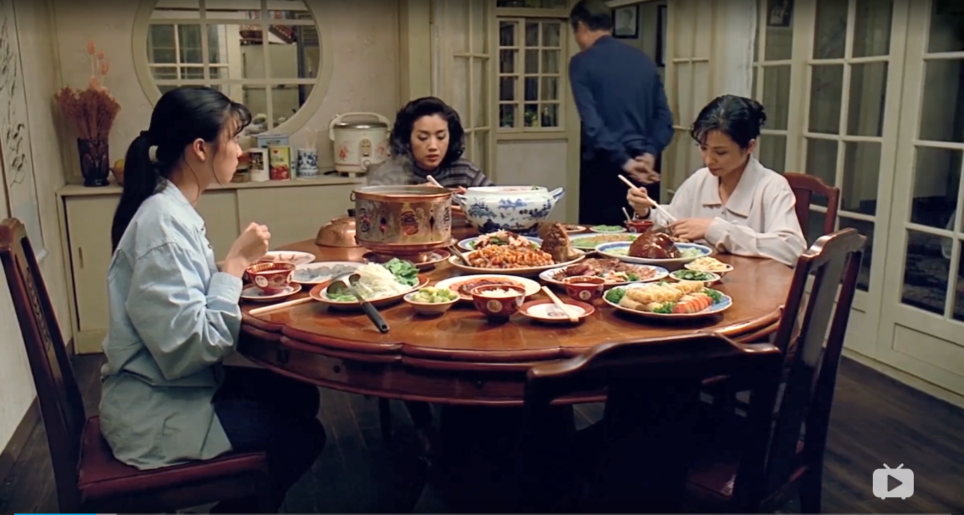 《饮食男女》:李安导演,豆瓣9.1,父亲三部曲,爱情观从家里来