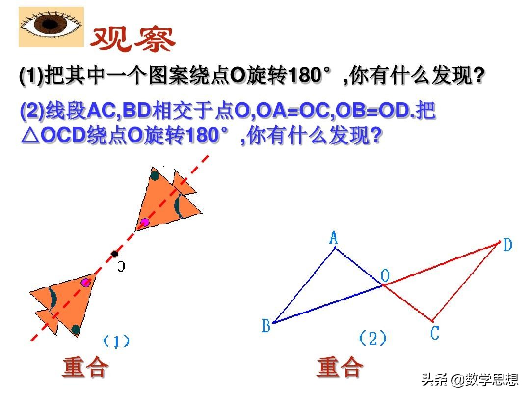 中心对称点中心对称的定义