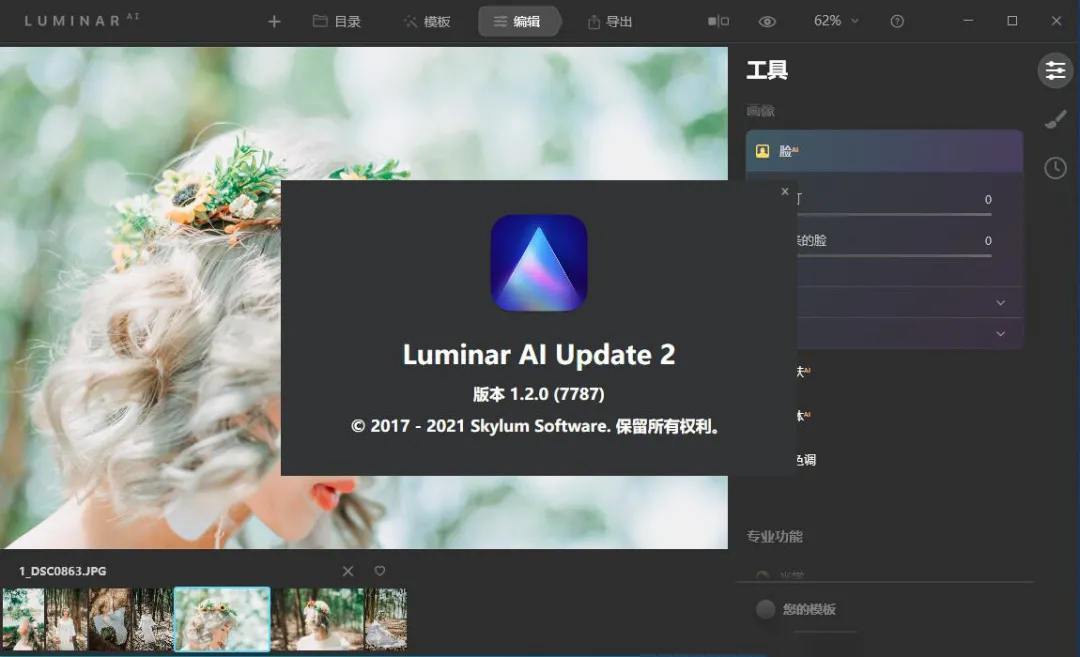最新Luminar AI 软件来临，一键修图用它就够了
