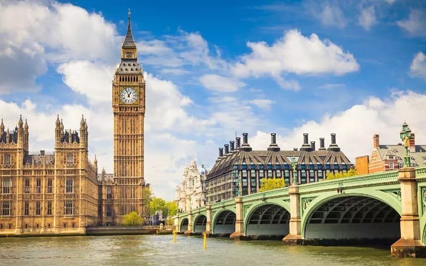 大本钟:英国美丽的地标,哥特式的建筑优雅而又迷人