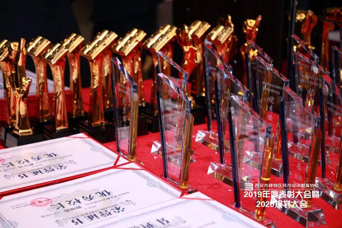 西安碑林区首届民办培训教育协会2019年表彰大会隆重举行
