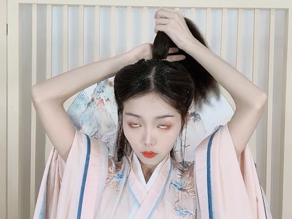 中国传统汉服发型教程