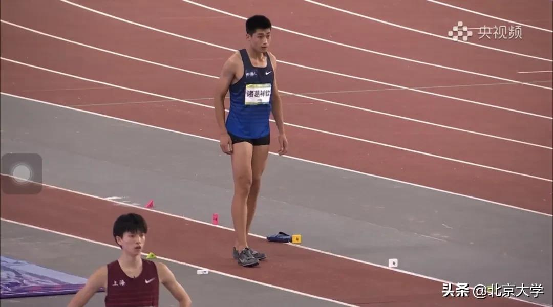 全运会上的北大学子!