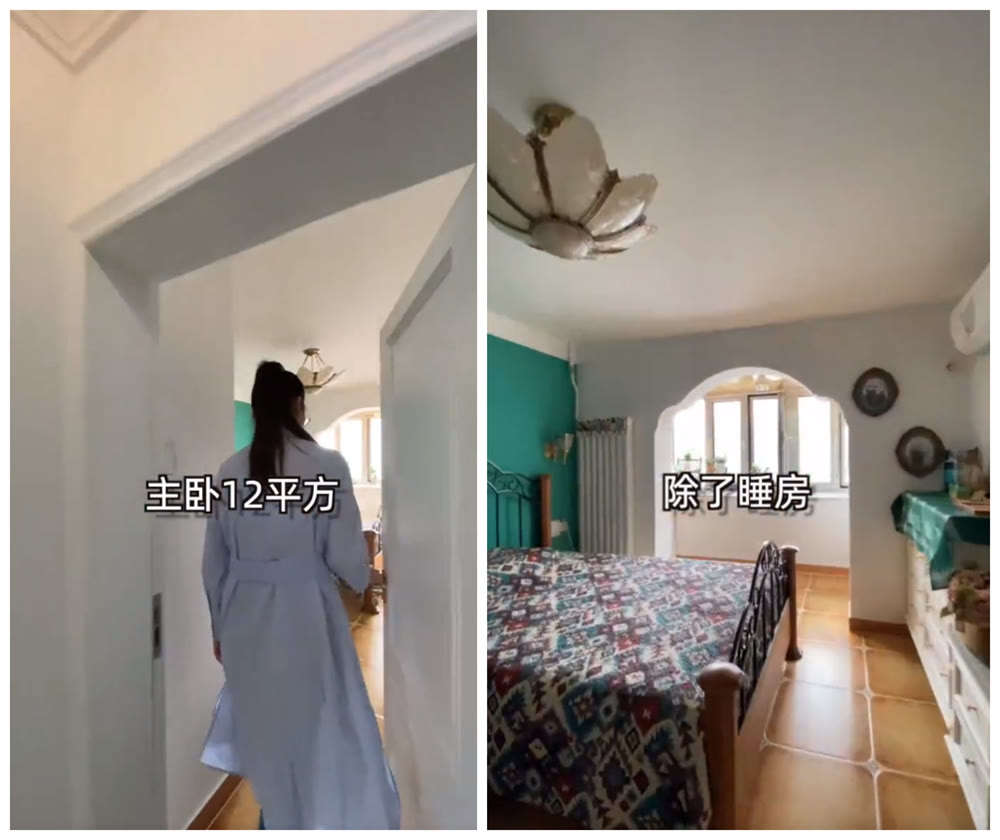 她带儿子住进45㎡学区房：两室无厅老破小变2室2厅，拯救奇葩户型