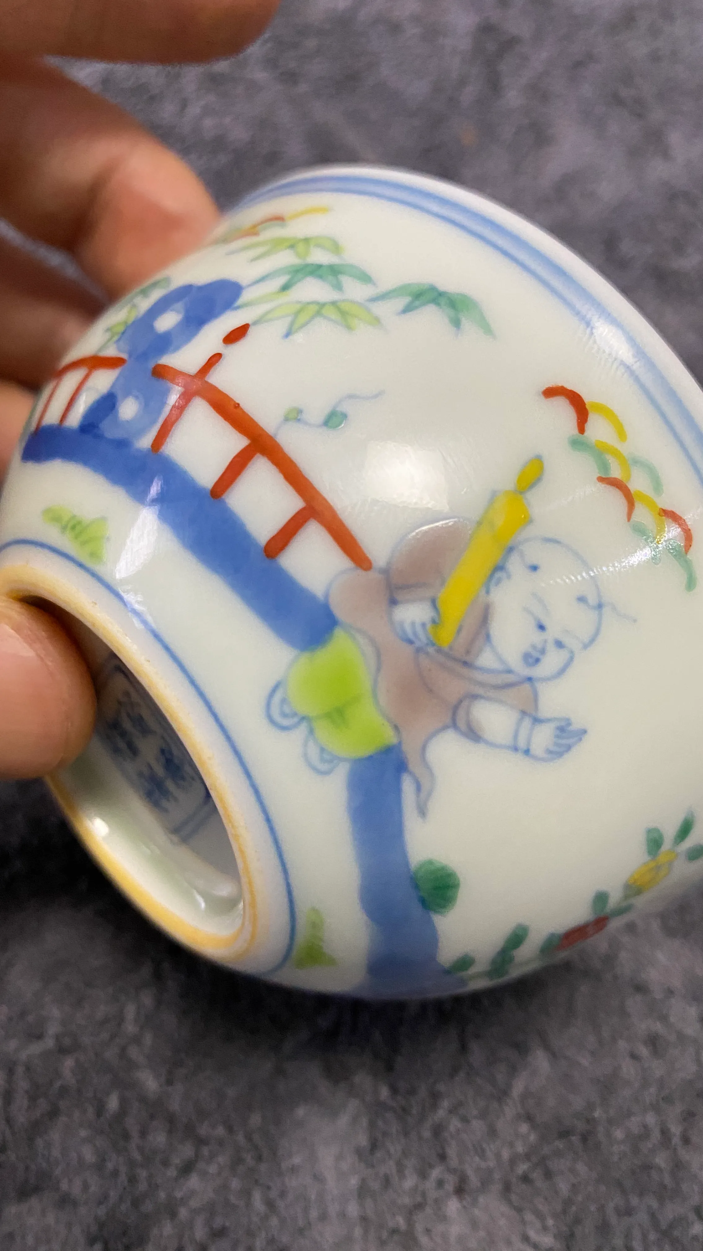 大明成化斗彩瓷器鉴定要点分享~成化真品打样!