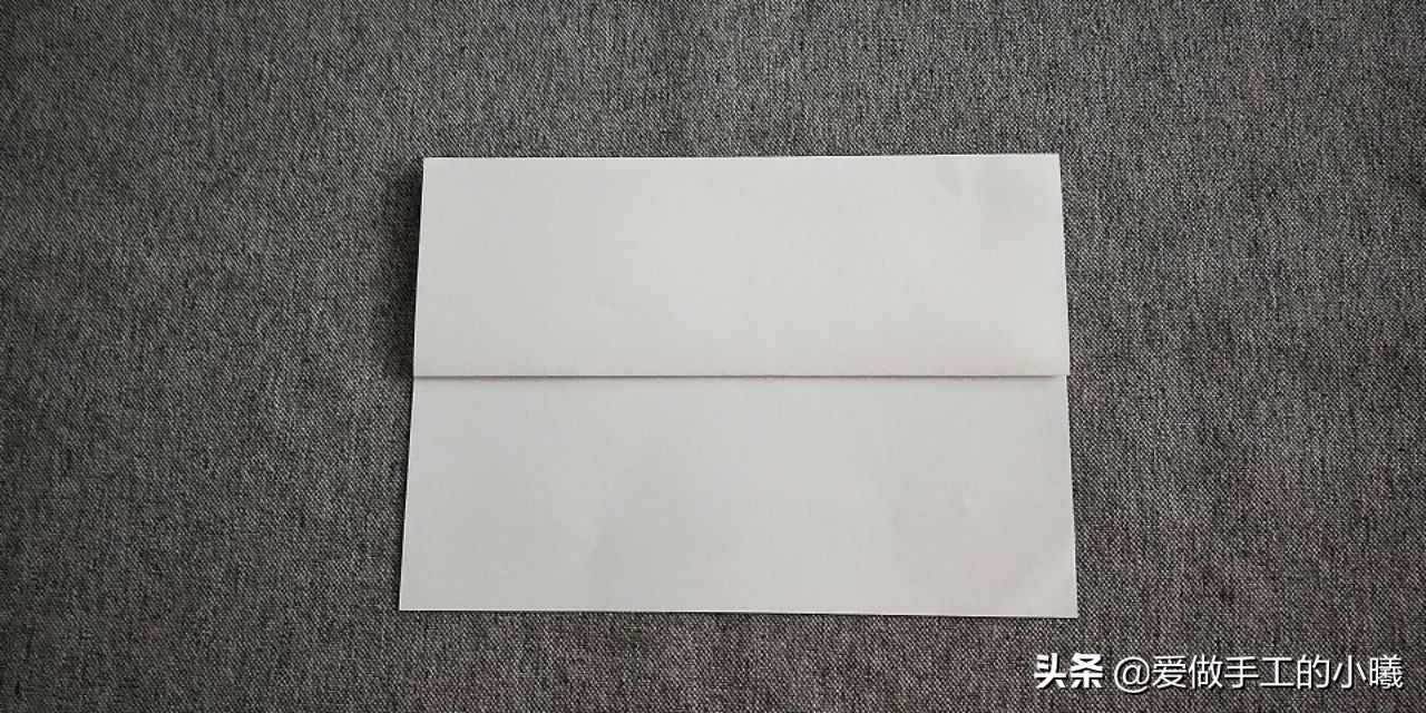 折纸教程：A4纸折出的漂亮信封，简单又实用