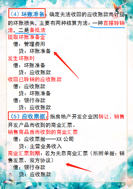 朋友直言：手持这份房地产会计账务处理大全，跳槽房企轻轻松松