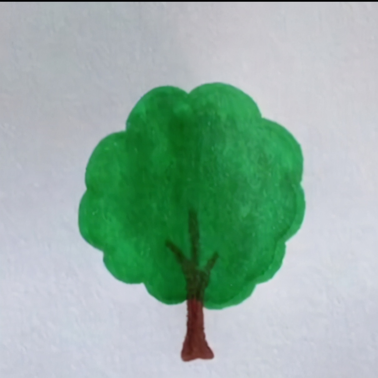 画树的简笔画(六种树的简笔画法,简单又漂亮,带着孩子来试试吧)