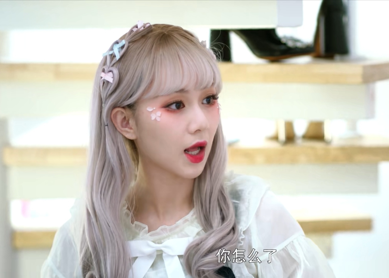 "小雨妖妖"演祝绪丹新剧的闺蜜,洛丽塔造型有被惊艳到