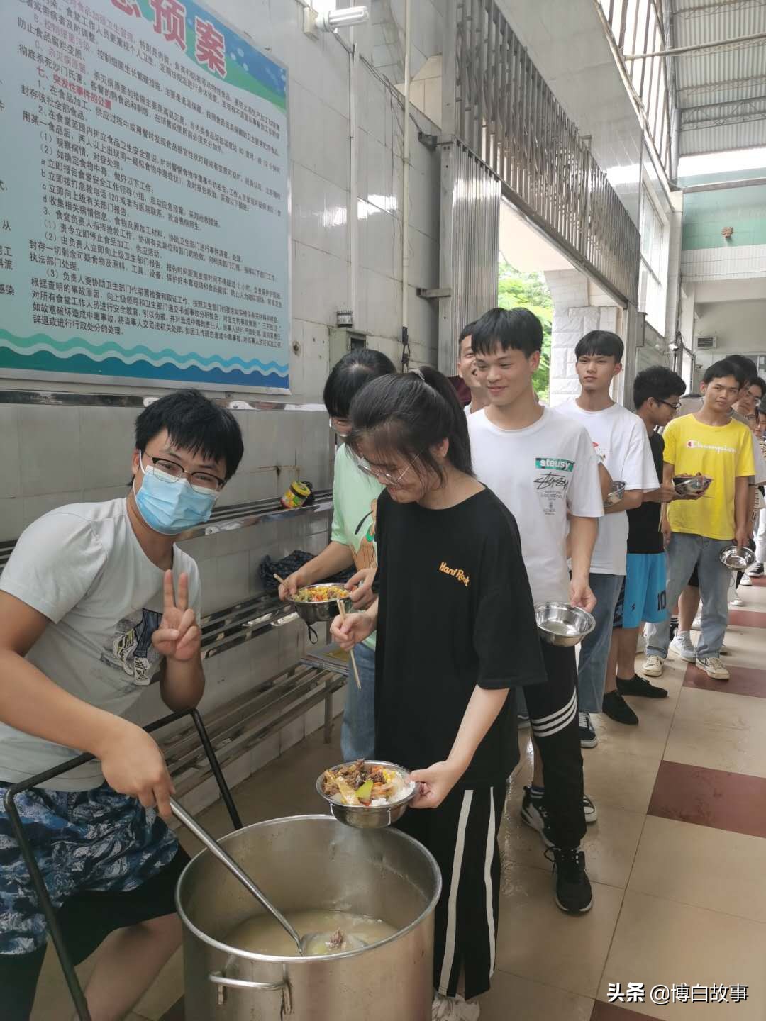 广西博白县中学做了大量工作，确保考生以最佳状态参加高考