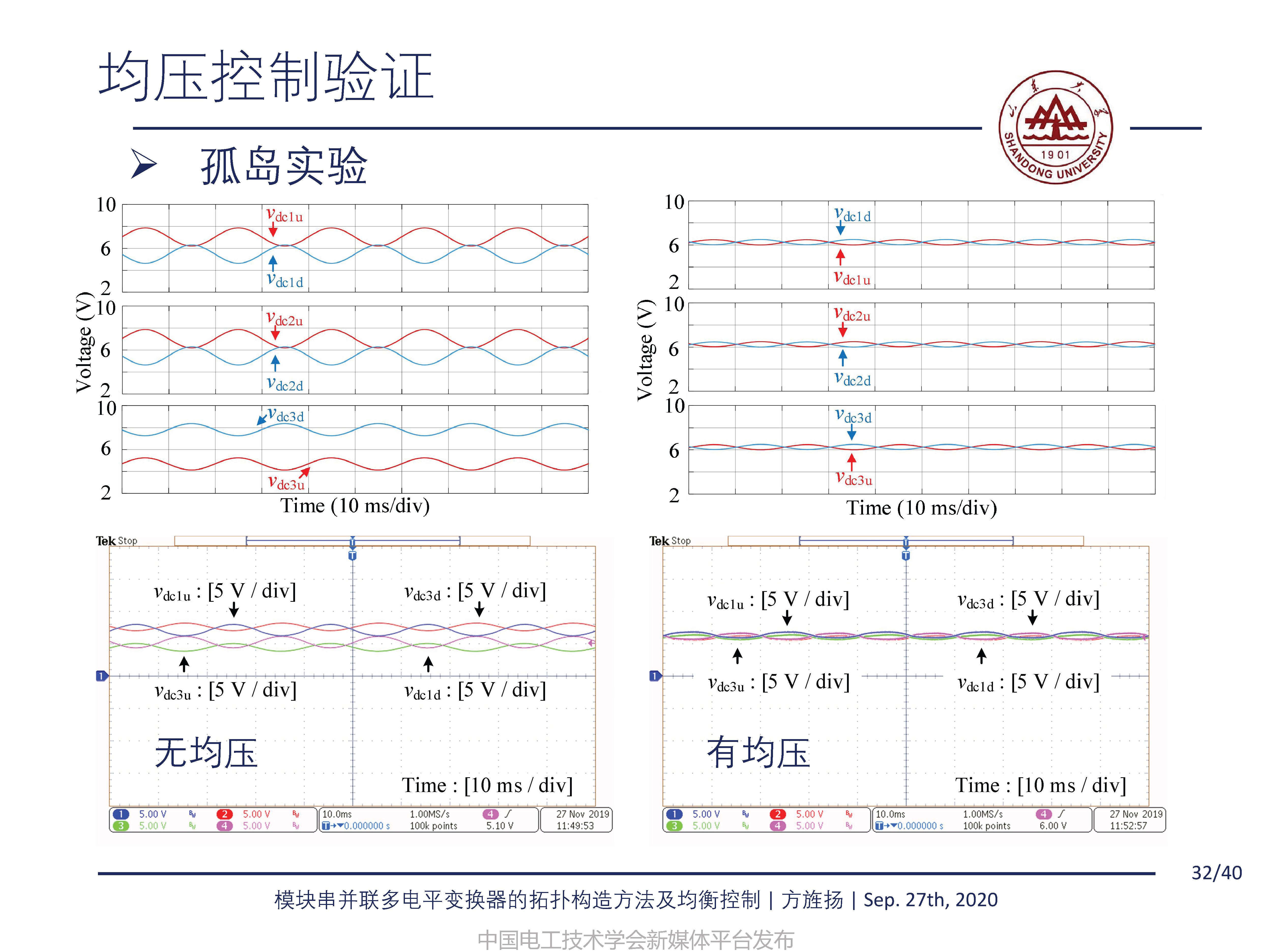 山东大学方旌扬教授：模块串并联多电平变换器的拓扑构造方法