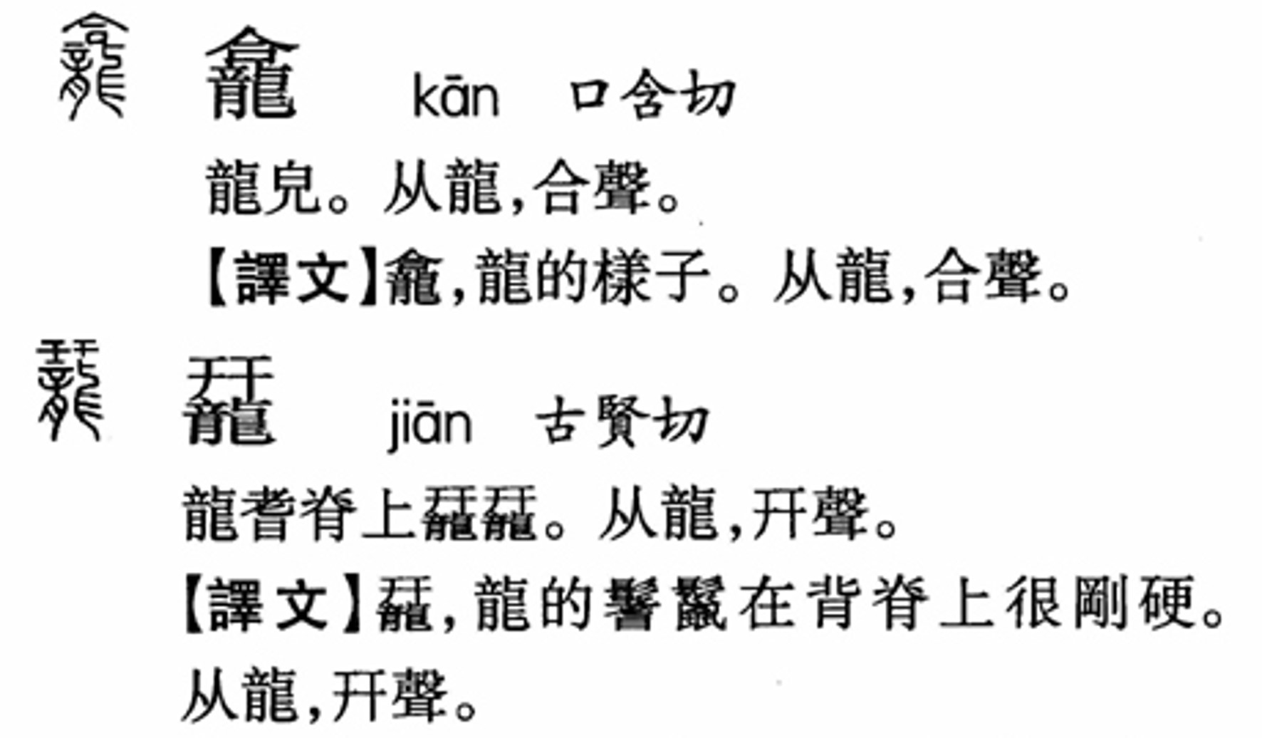 二龍怎麼念,二虎如何讀,黑虎白虎各有字,快來看看你能認識幾個