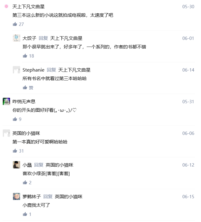 「百位书友返评」2020年上半年晋江排行榜前30的言情小说