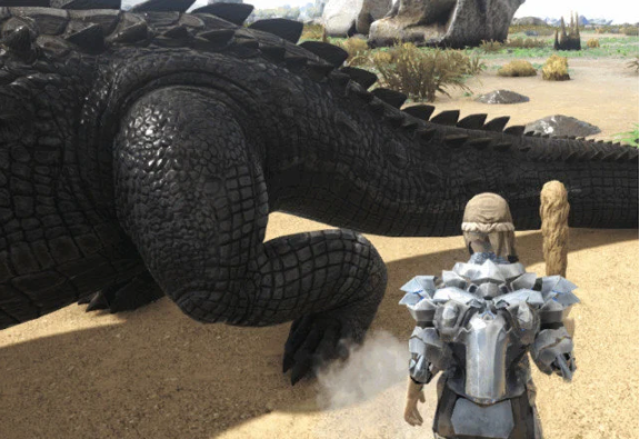 以史前恐龙为食,《方舟生存进化》帝鳄是当之无愧的水下霸主