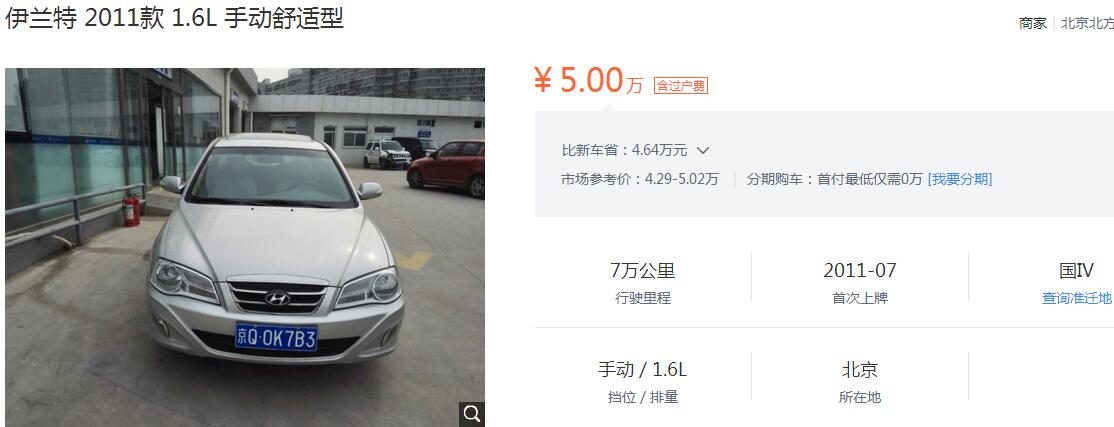 因“出租车”而闻名中国，但是伊兰特并没有那么肤浅