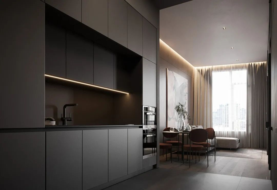 卧室拆掉墙面，全屋开放布局，44㎡小公寓装修后，简直绝了