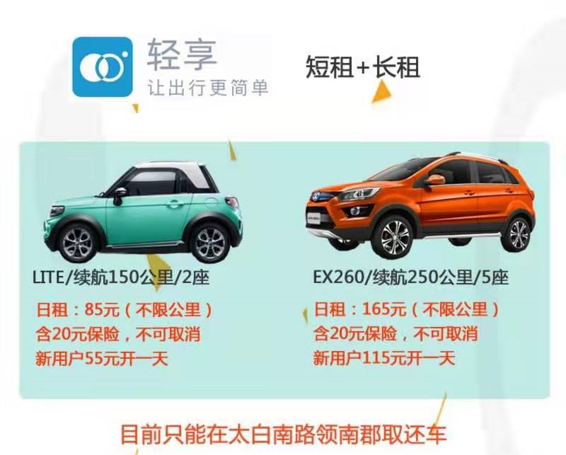 在2010年代即将终结的时候，带你看看西安的共享汽车