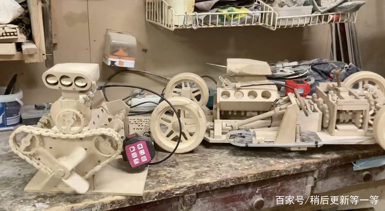 天才高中生花300小时制作的汽车模型