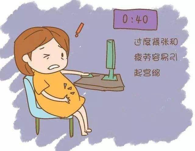 怀孕6个月肚子发硬发紧，原来是这2个原因起的，可别错怪吃饭多了