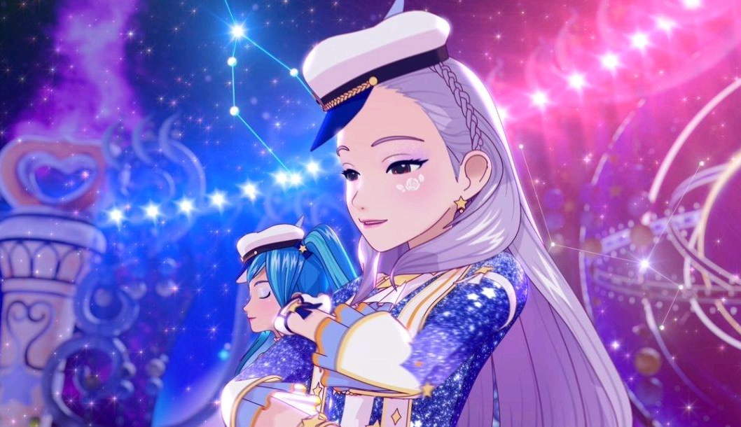 了两个同样拥有着梦想的小女孩宋诗语和杨松儿一起组成一个偶像组合