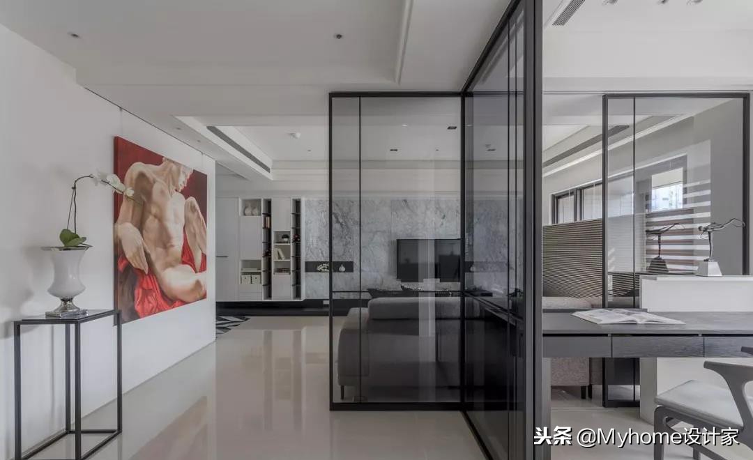 你改造想用的黑框玻璃隔断，淘了81张美图