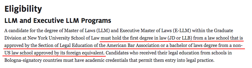 中国非法本能申请T14 法学院LLM吗？这次让你明明白白！