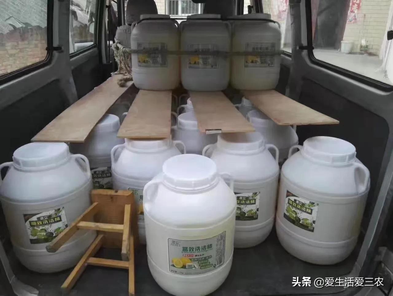 投资几千元在农村开办洗洁精加工厂，月入几万不难，请收藏！