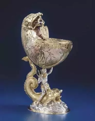 鹦鹉螺杯,欧洲皇室的奢华器皿!