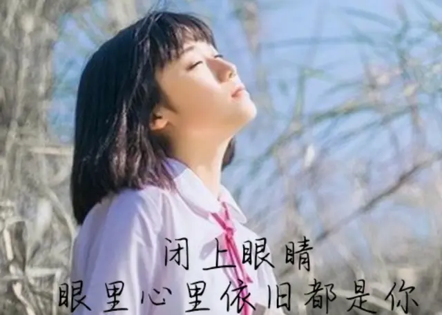 爱你，一日不见如隔三秋；想你，思念中疯狂的心在与你靠近