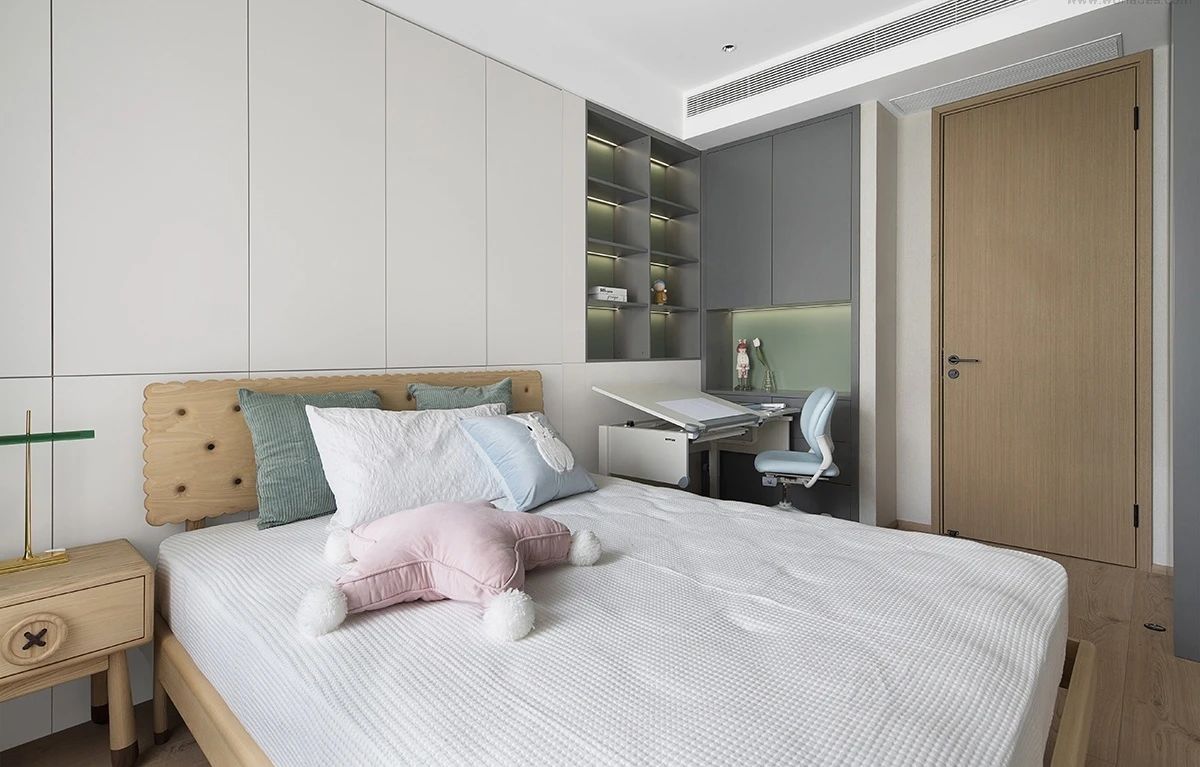 济南一家三口的幸福之家，280㎡简约轻奢风，真的简单又漂亮