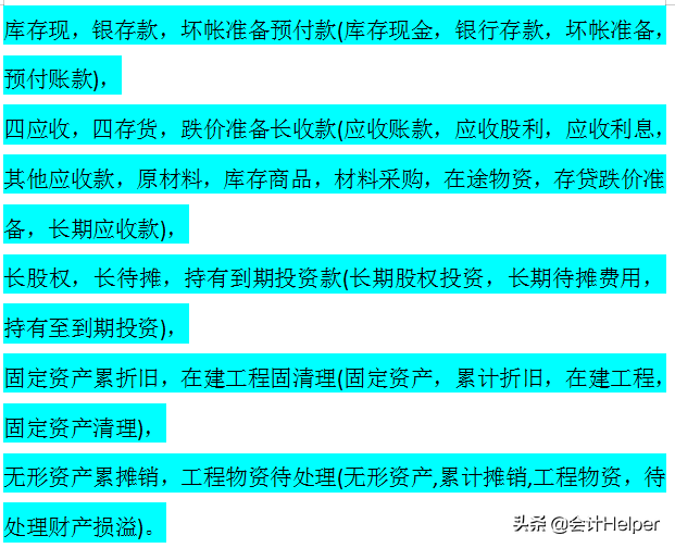会计科目记不住？不用怕！送你高效记忆口诀+常用会计科目解释表