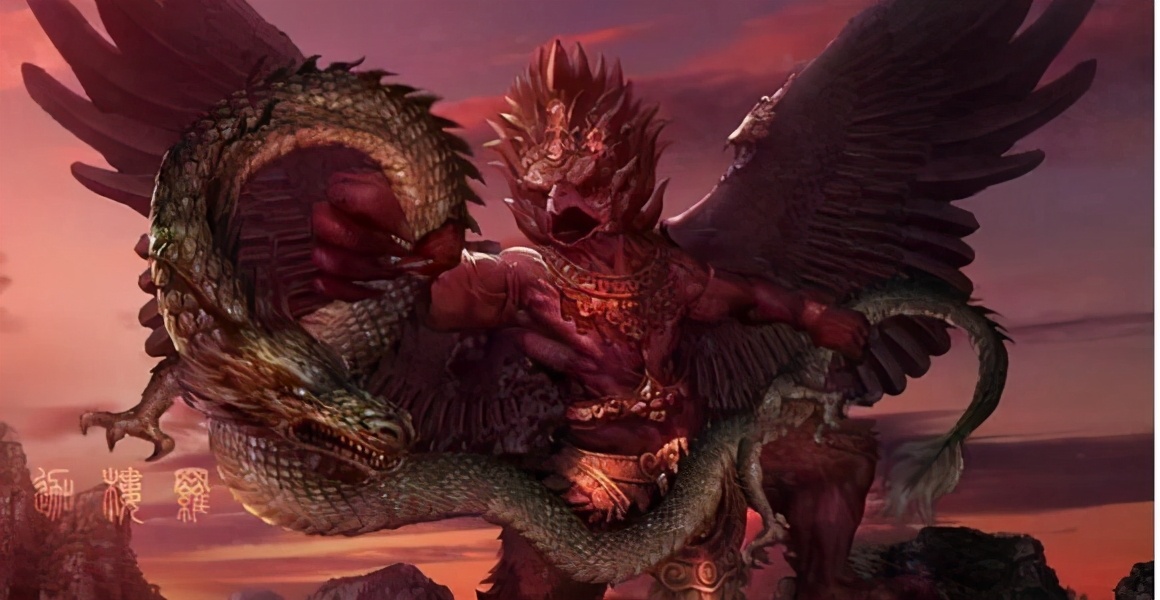 神话传说中，神龙共有六种天敌，犼只是其中之一