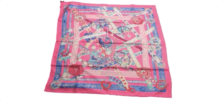 跟着爱马仕，3分钟学会一条丝巾的八种系法