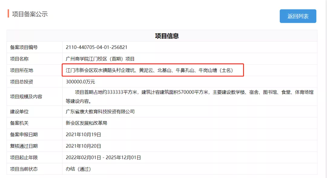 总投资30亿！又一高校落户新会！快来看看是不是在你家门口的学校