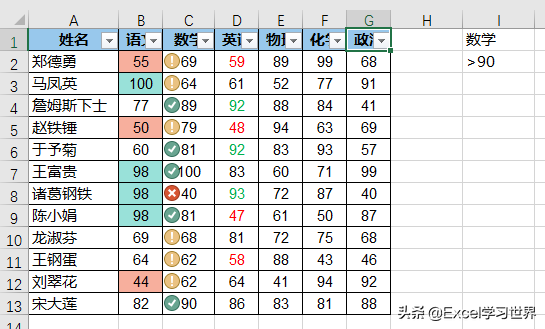 Excel 这些筛选技巧，大部分你可能听都没听说过