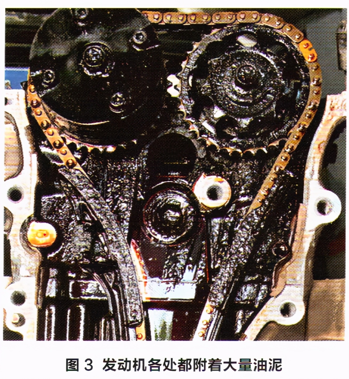 丰田RAV4机油警告灯点亮、发动机异响