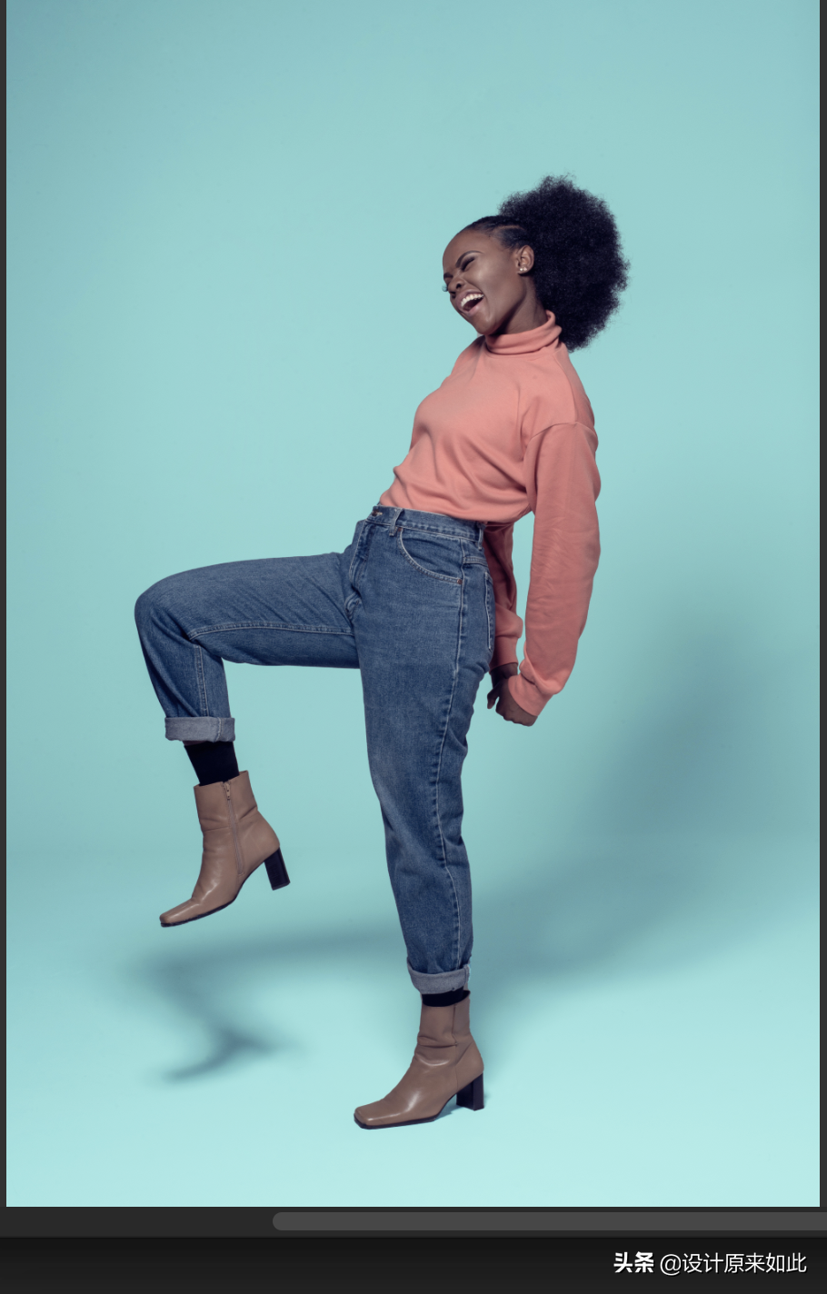 纯色带投影的图片如何抠图去背景？PS抠图技巧，简单快速