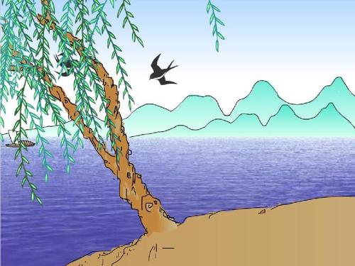 贺知章笔下最美春天,短短四句都是千古名句,结尾更千年无人能越