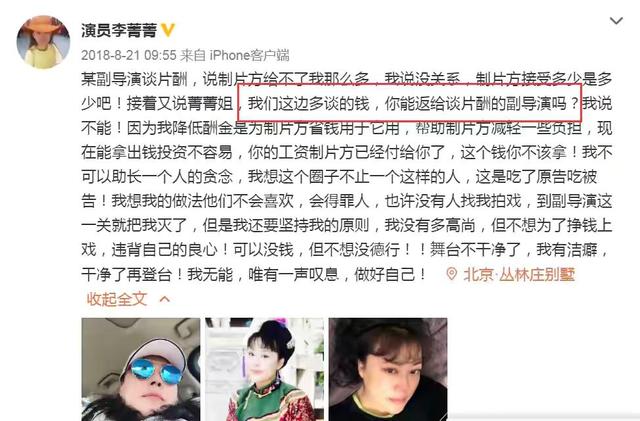 “庄嫂”李菁菁的堕落史，远比你想象的还要恶劣