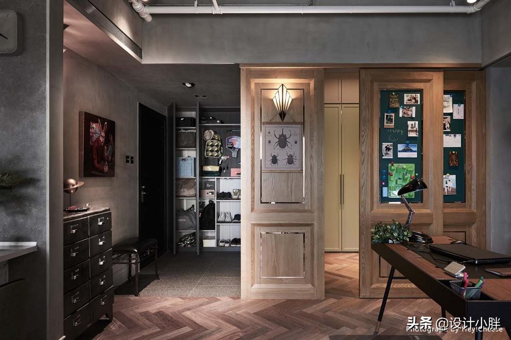 【親子宅設計精選】台北108㎡親子宅，夫妻以復古揉合古典與工業，獨具風格的美好家