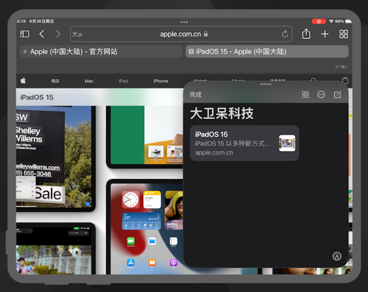 iPadOS 15 实用新功能及使用方法介绍（多窗口、快速笔记）