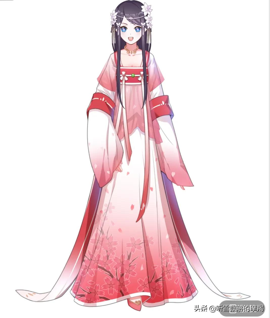 十二星座穿越成古风美女，天秤座最端庄，双鱼座最活泼