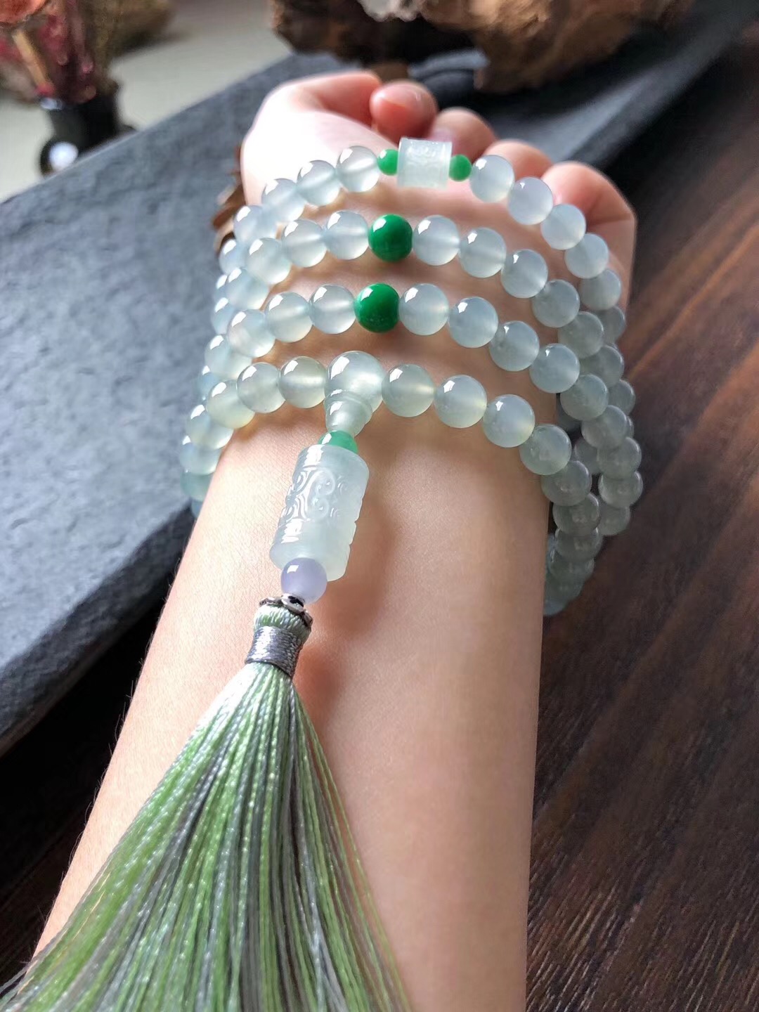 翡翠珠链的魅力与收藏价值