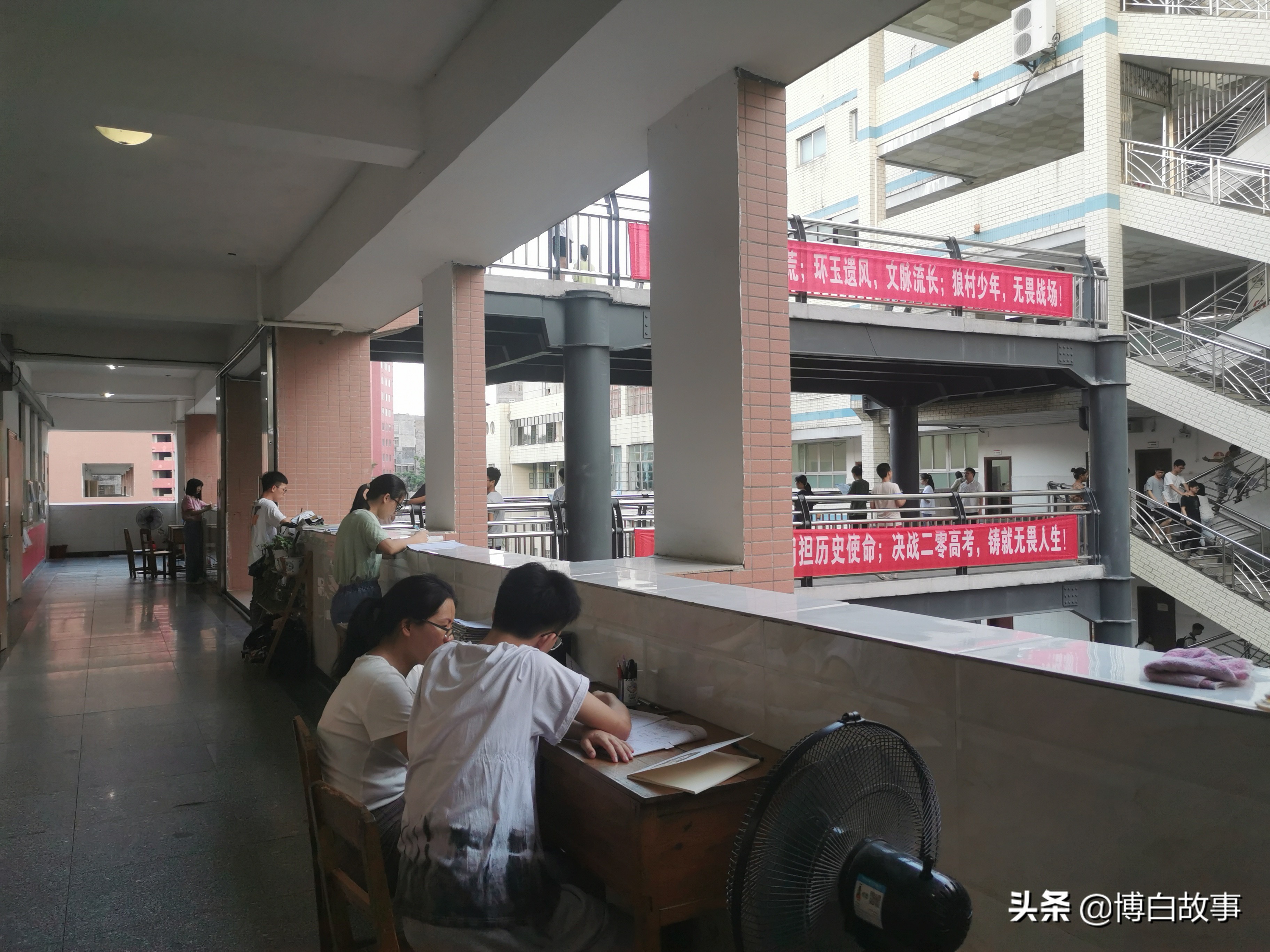 广西博白县中学做了大量工作，确保考生以最佳状态参加高考