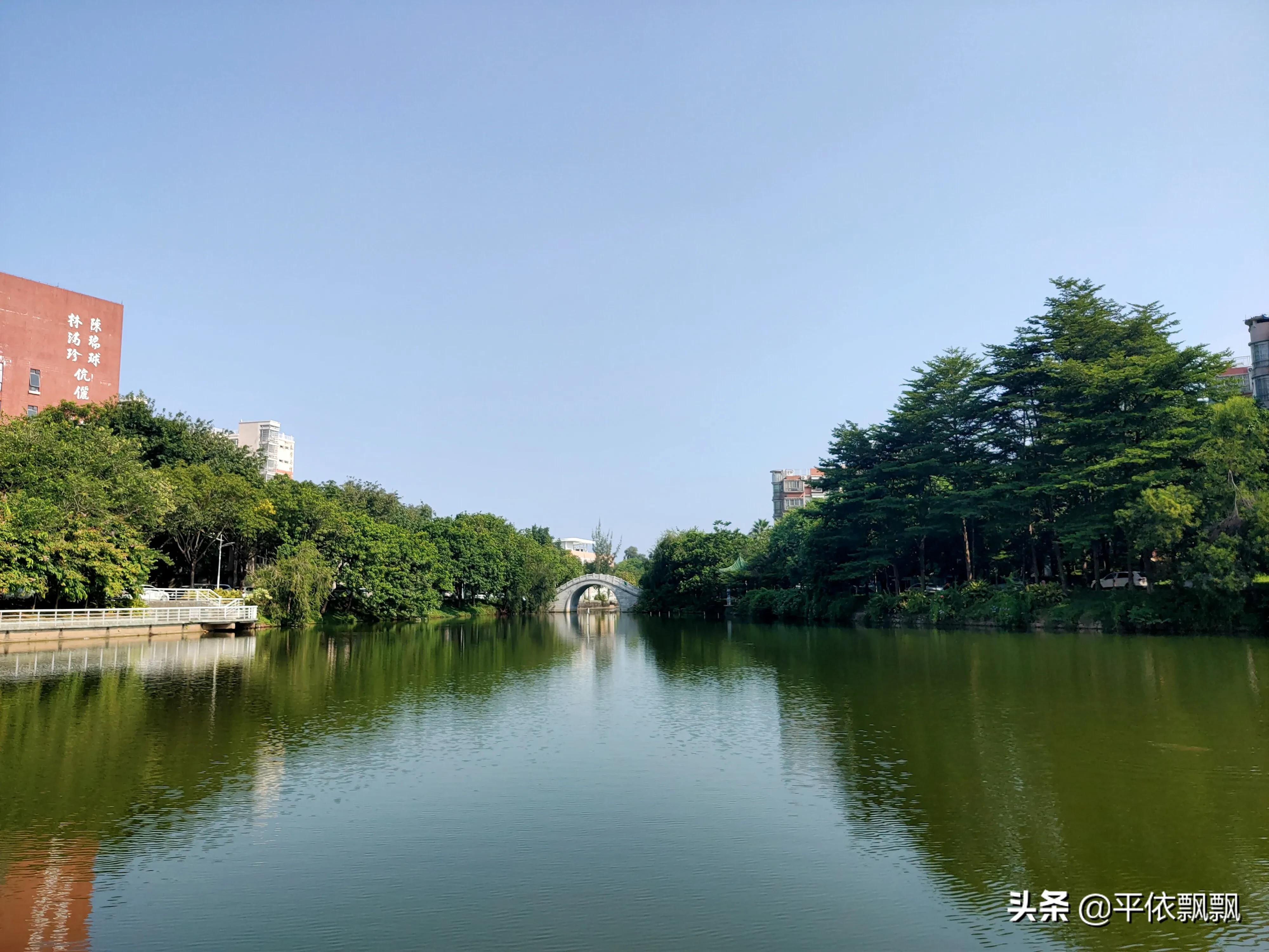 华南农业大学有五湖，一日能游完吗？