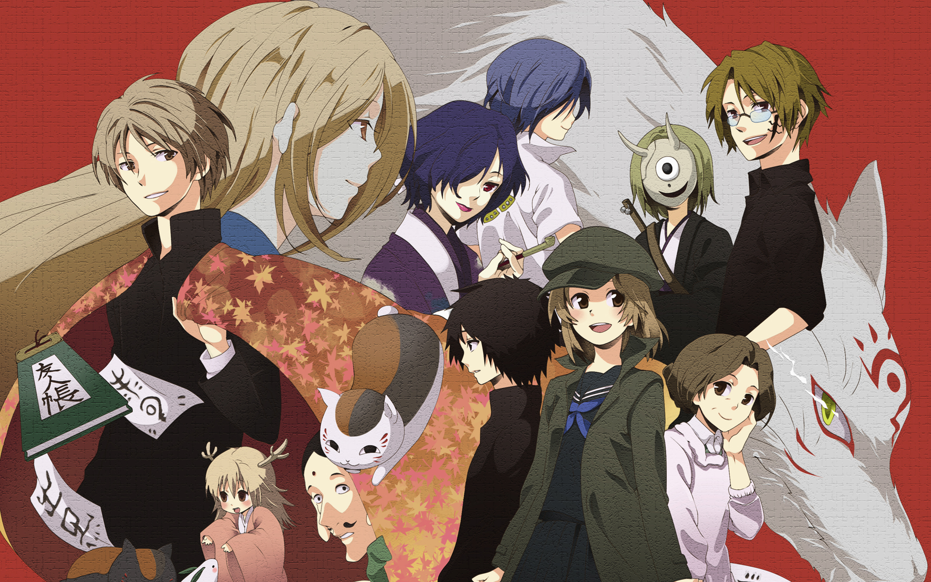 唯美圖檔桌面第104期 二次元美圖 夏目友人帳1 天天看點