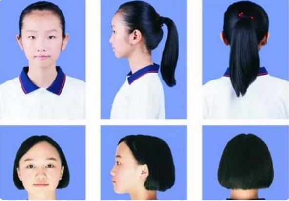 小升初后学校要求统一发型,看了标准发型后,学生表示拒绝